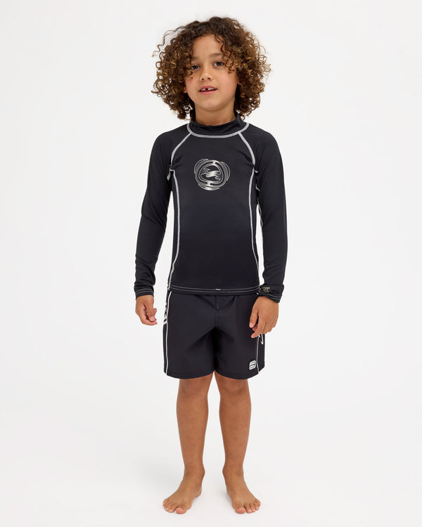 Boys 2-7 Groms Spec 73 UPF 50 Long Sleeve Rashguard
