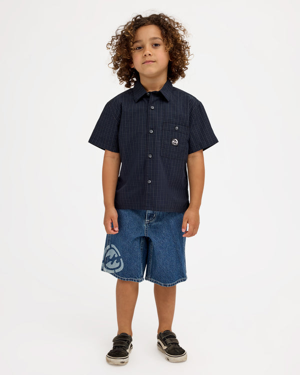Boys 2-7 Groms Spec 73 Baggy Denim Shorts