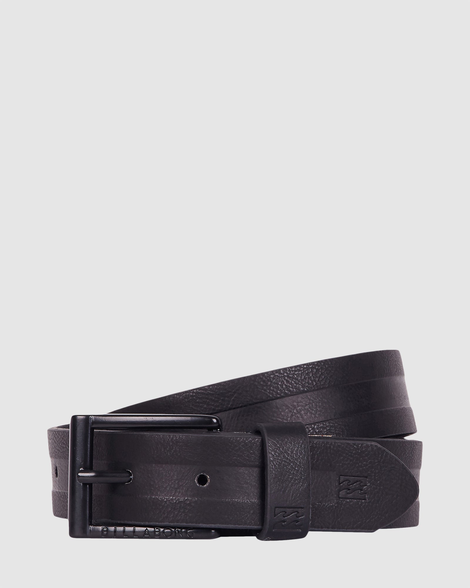 Mens Barrel Leather Belt