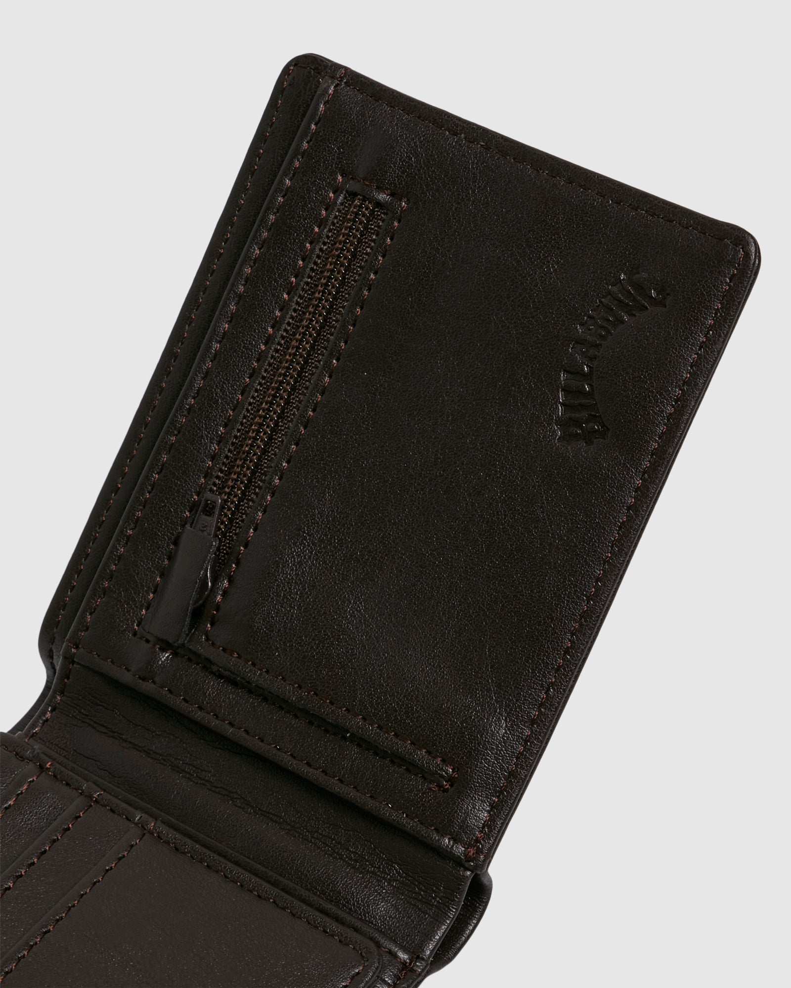 Mens Classic Flip Leather Wallet