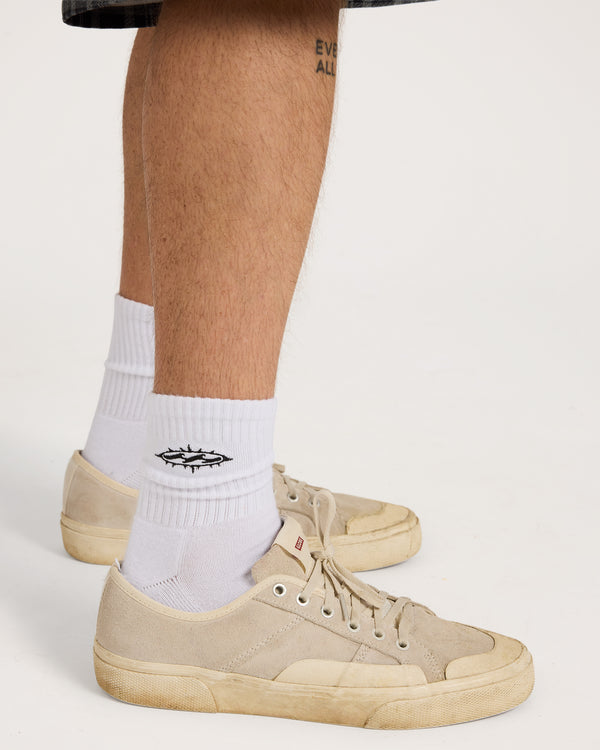 Mens Creed 2 Pack Crew Socks
