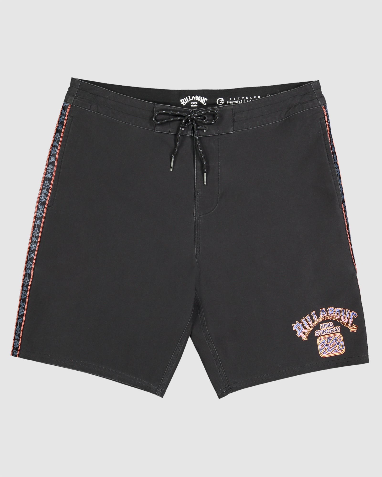 Mens King Stingray Placement Low Tide Boardshorts
