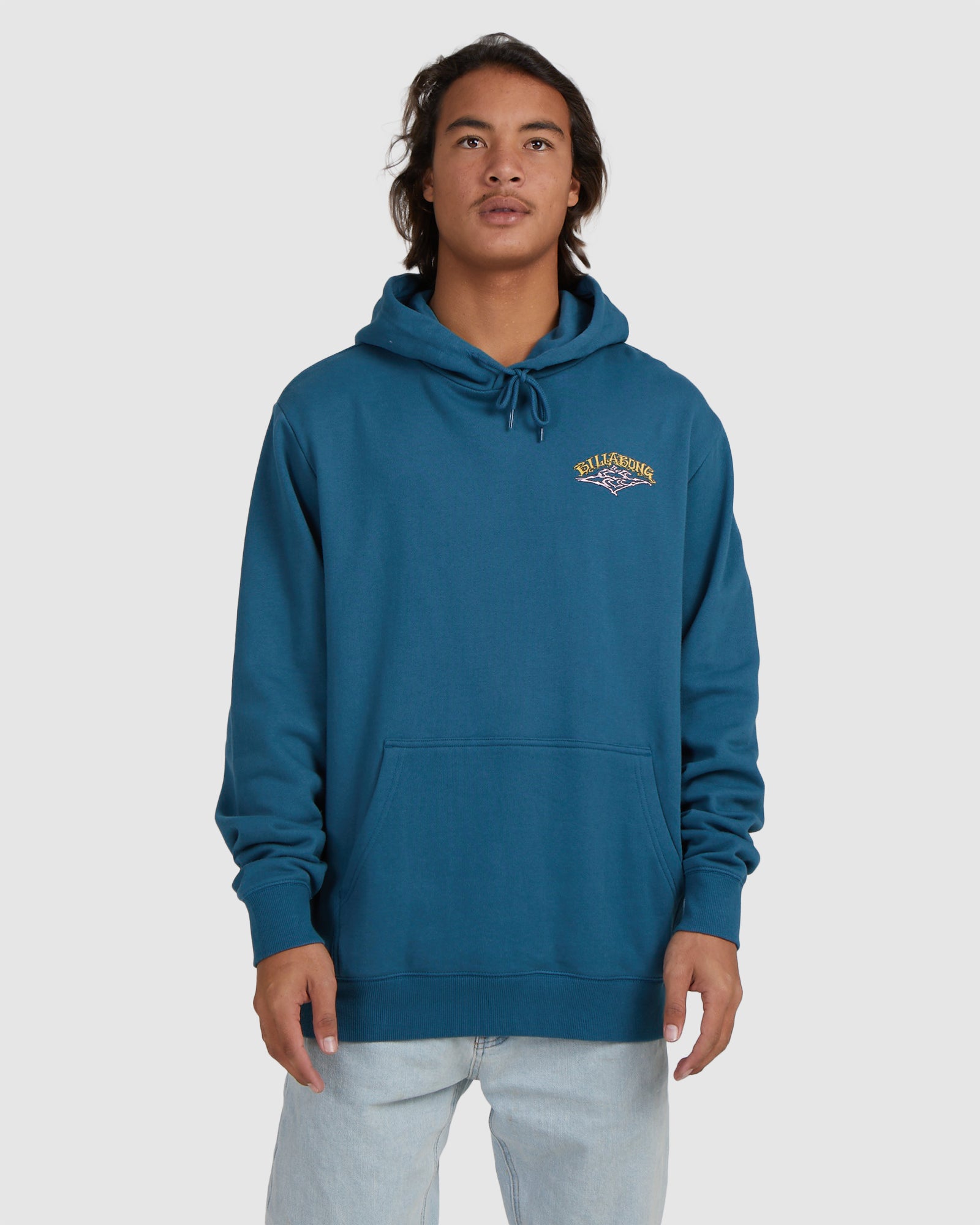 Mens Vintage Arch Pullover Hoodie