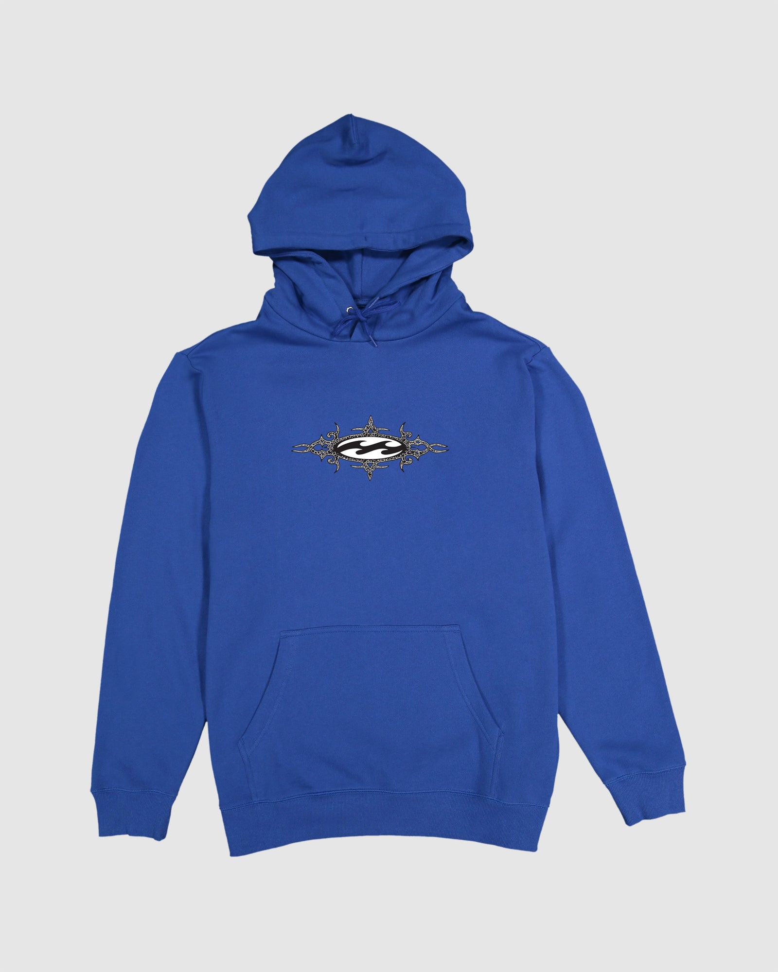 Mens Tonal Wave Pullover Hoodie