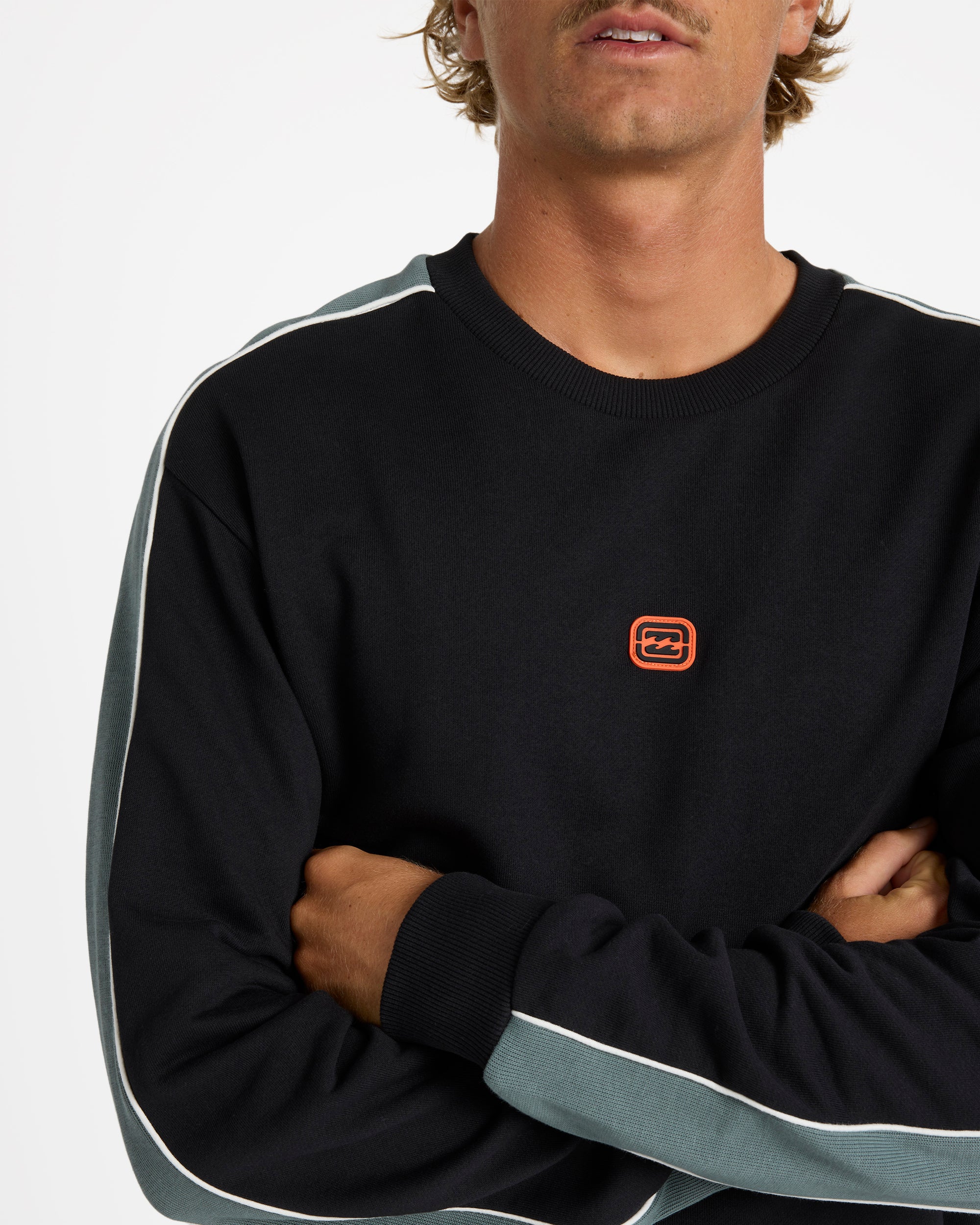 Mens Script Crew Neck