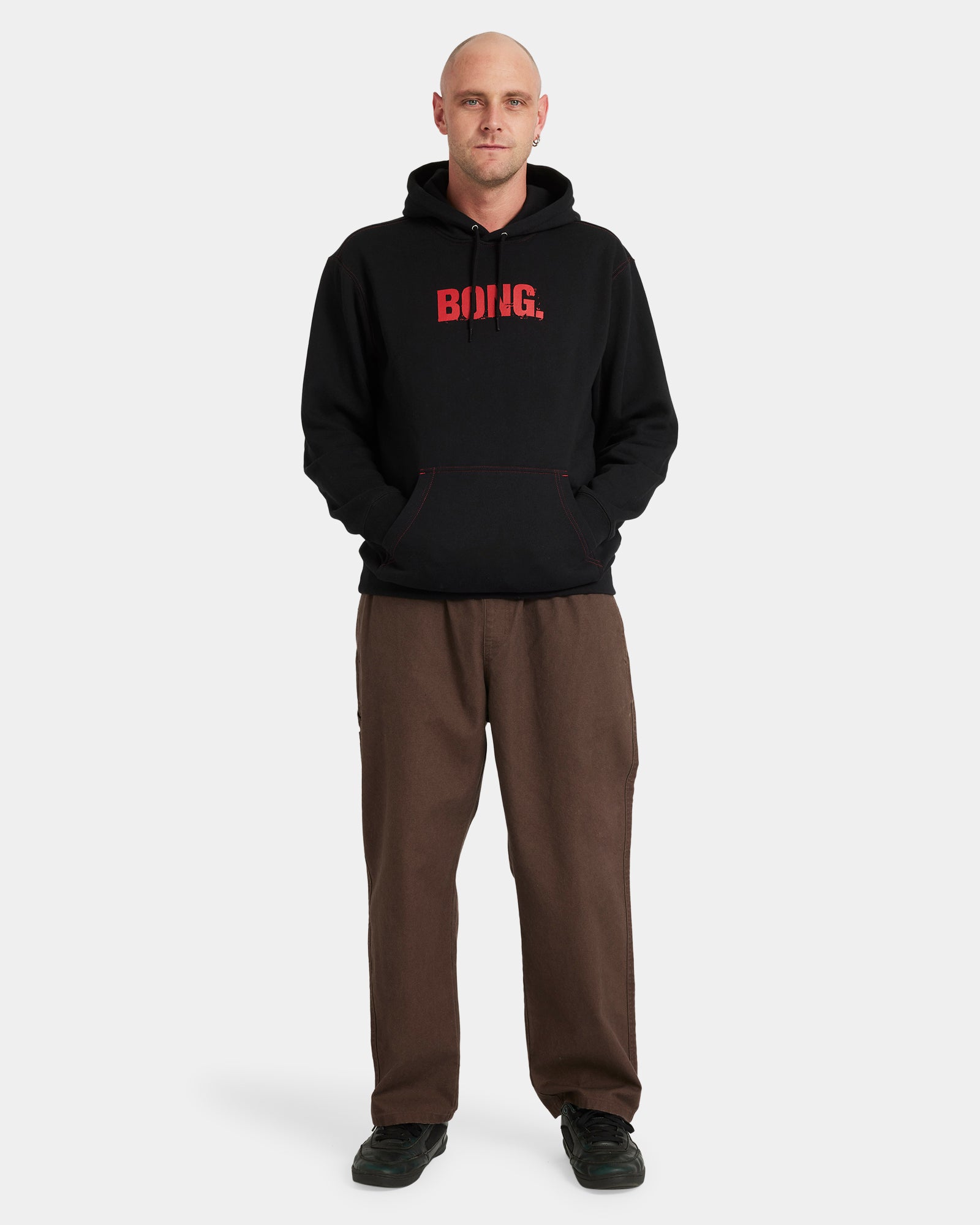 Mens Bong Core Pullover Hoodie