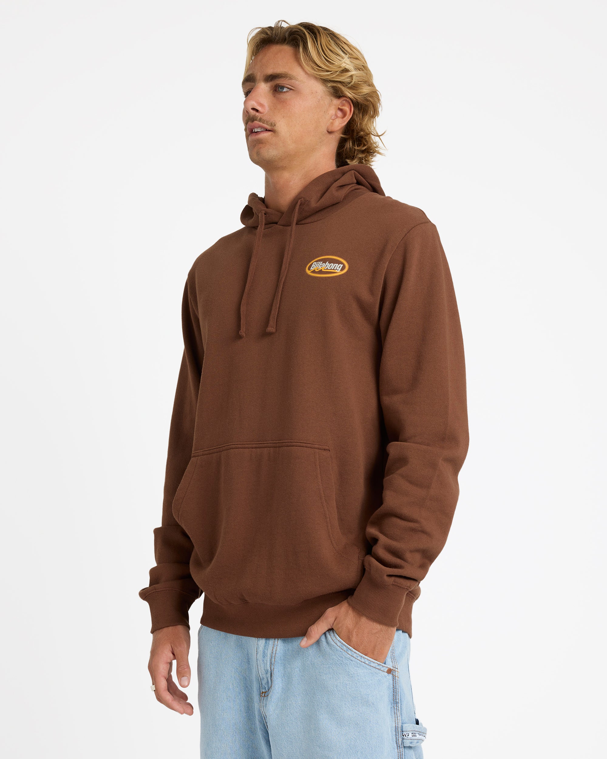 Mens Walled Pullover Hoodie