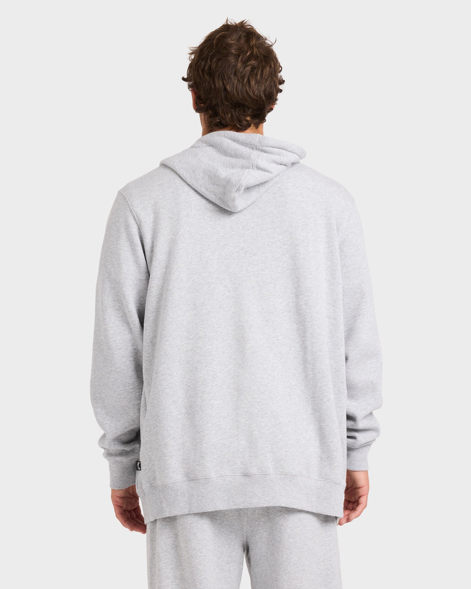 Mens Premium Wave Wash Zip Up Hoodie