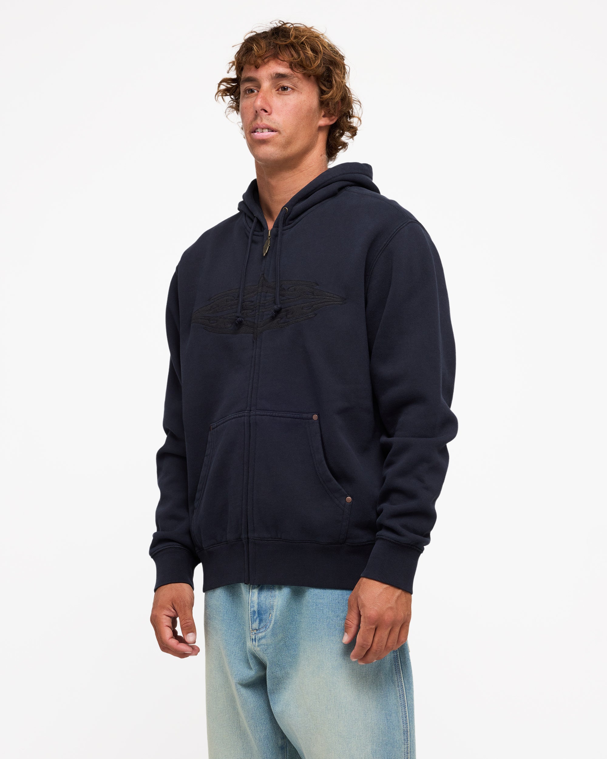 Mens Immortal Diamond Zip Up Hoodie