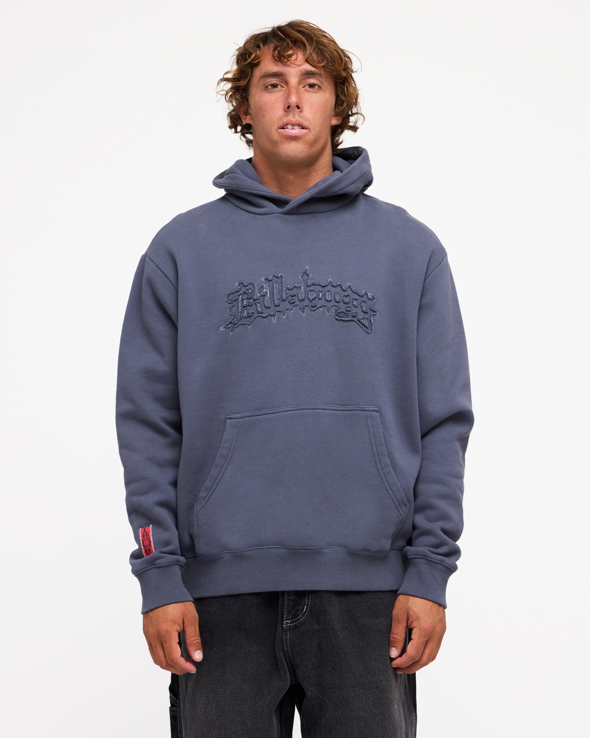 Mens Immortal Distress Pullover Hoodie