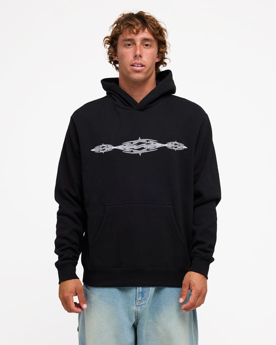 Mens Triple Up Pullover Hoodie