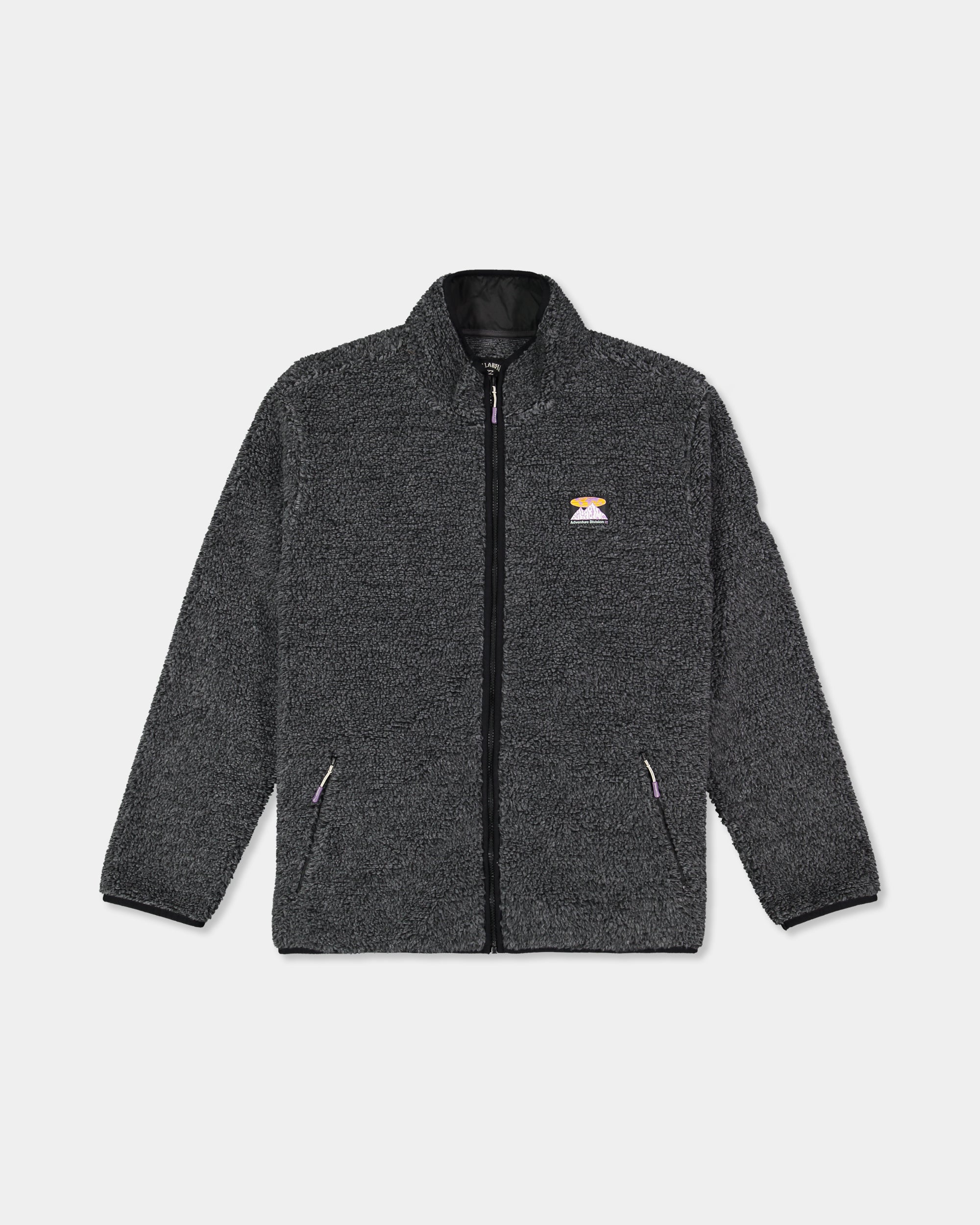 Mens Boundary Trail Zip Up Fleece Jacket