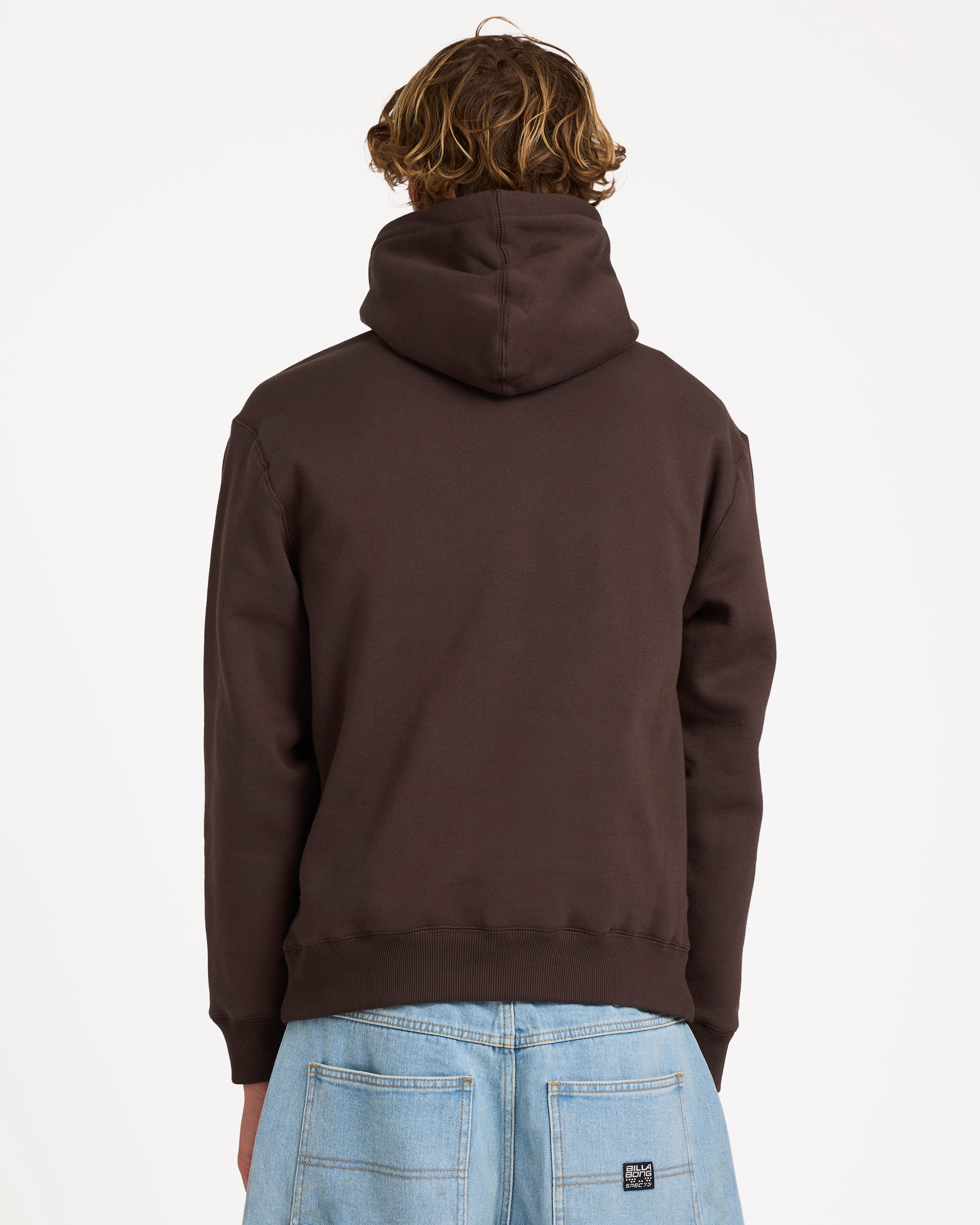Mens Adiv Slant Pullover Hoodie