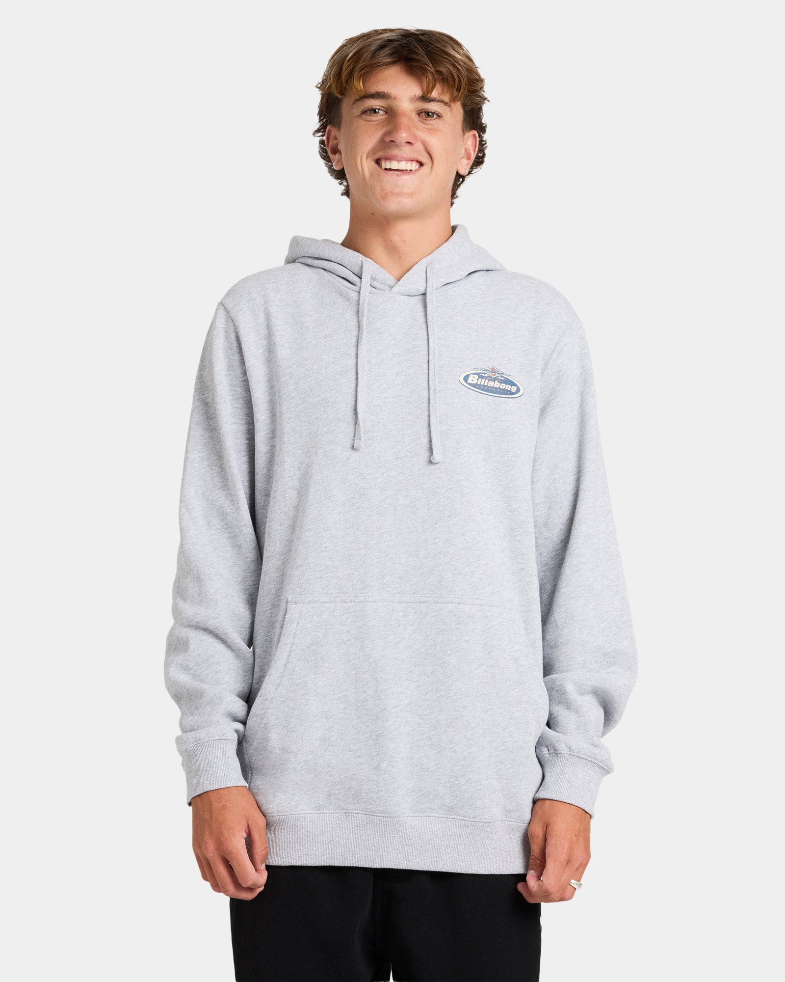 Mens Diamond Wave Pullover Hoodie