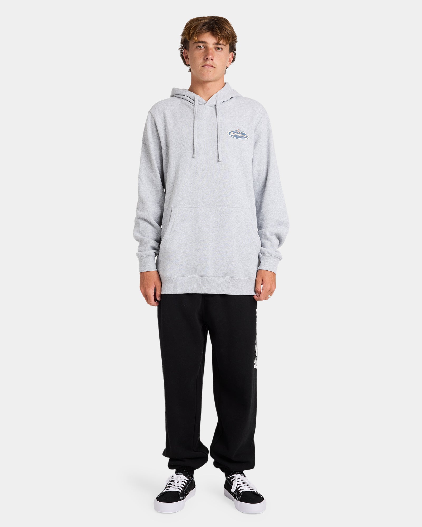 Mens Diamond Wave Pullover Hoodie