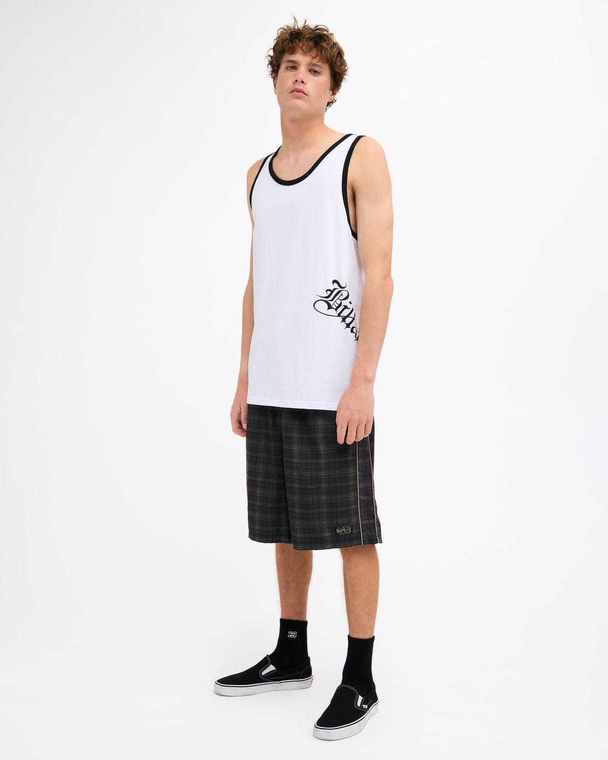 Mens Immortal Check 23" Boardshorts