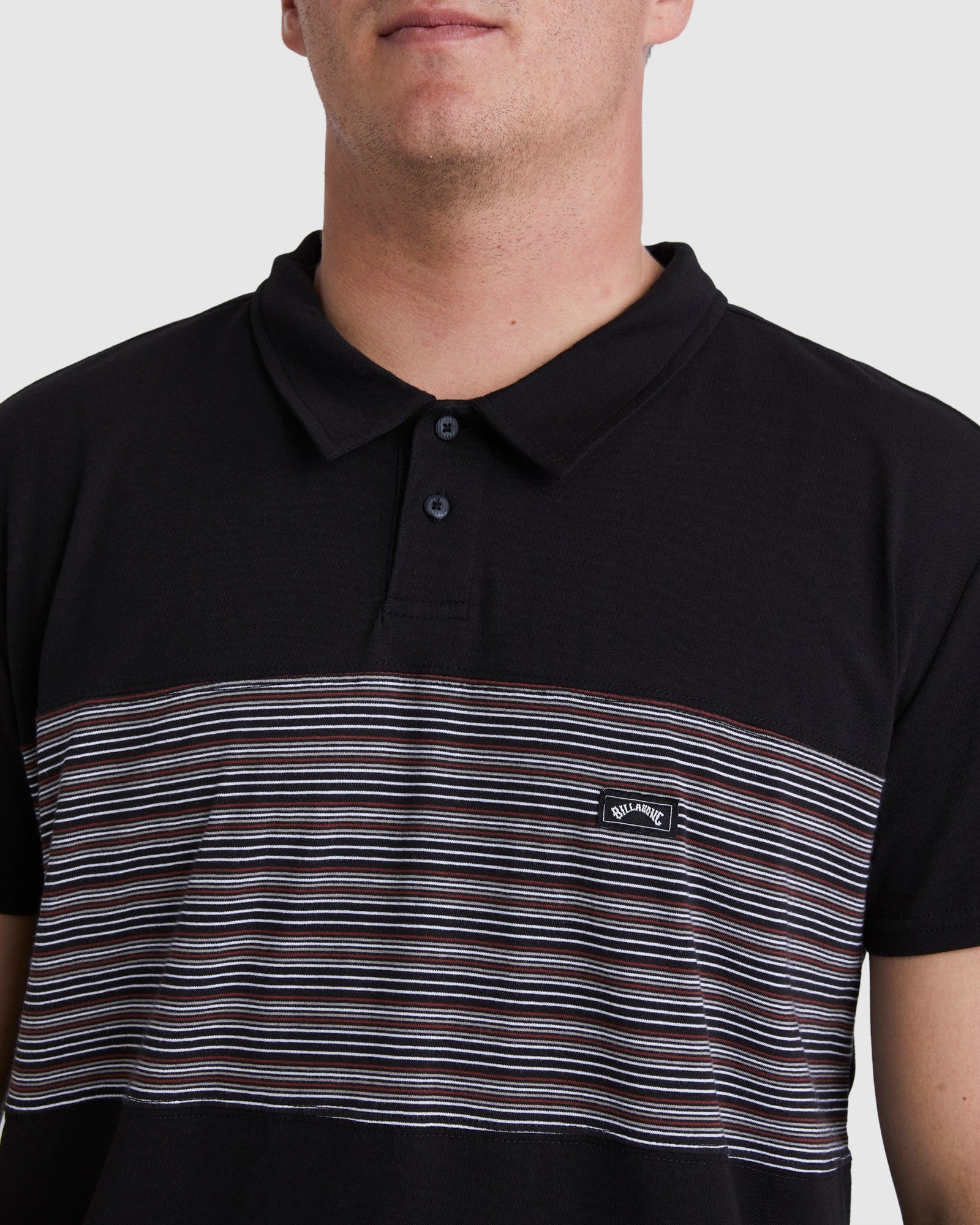 Mens Banded Die Cut Polo Shirt
