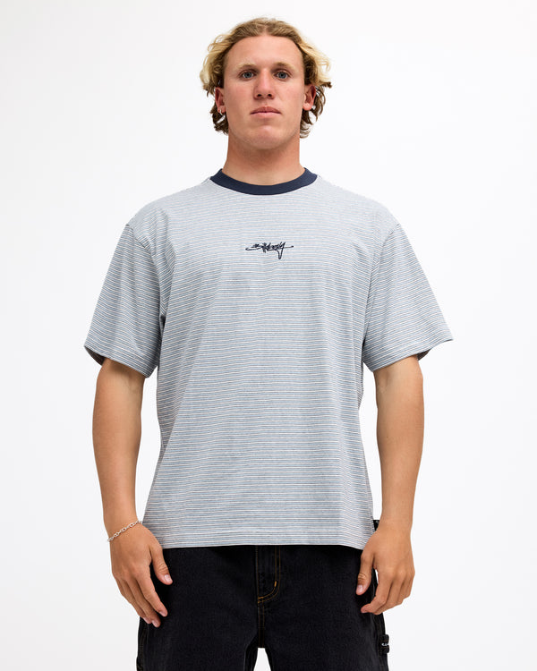 Mens Absense Stripe T-Shirt