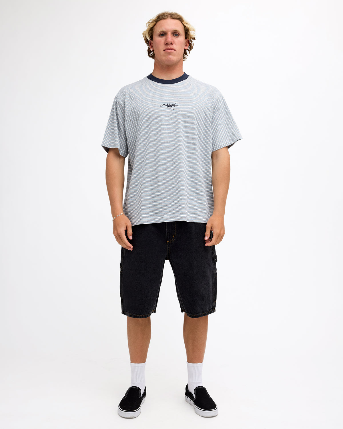 Mens Absense Stripe T-Shirt