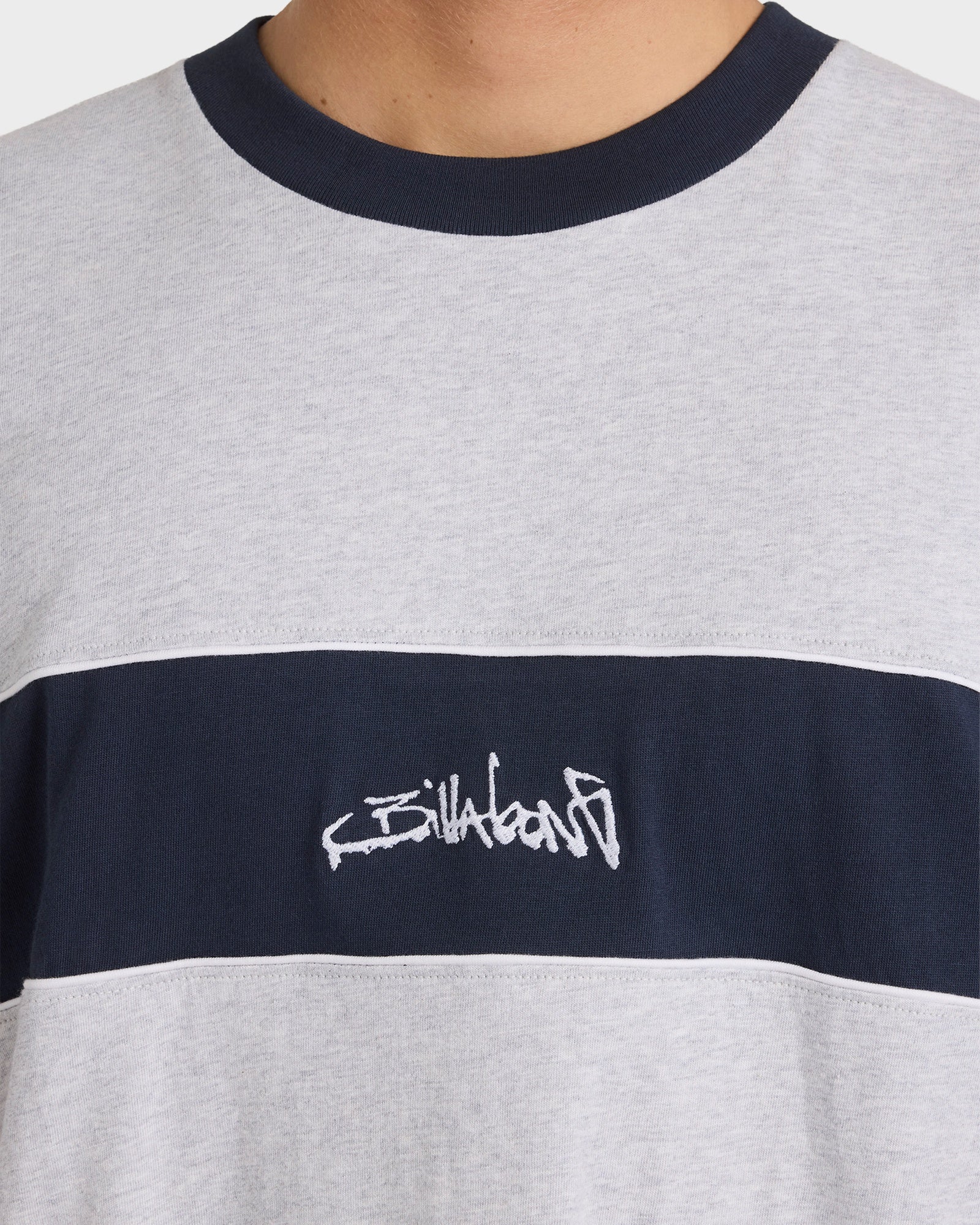 Mens Script Panel T-Shirt