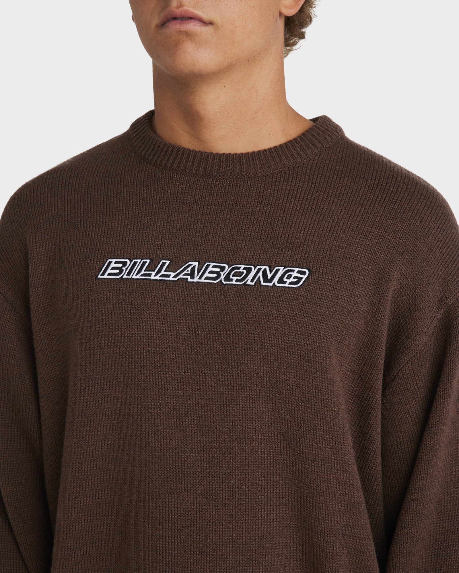 Mens Warped Crew Neck