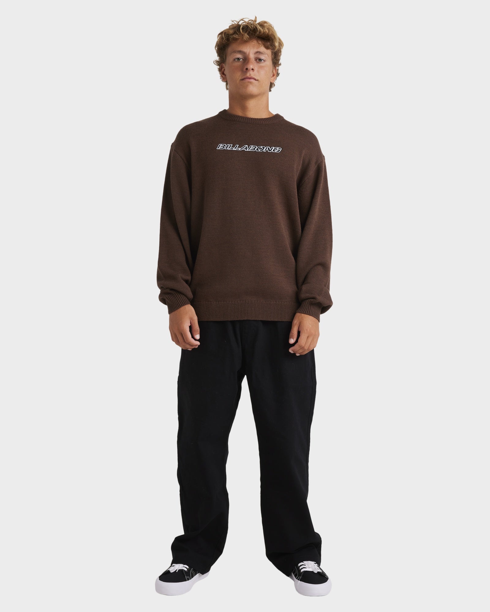 Mens Warped Crew Neck