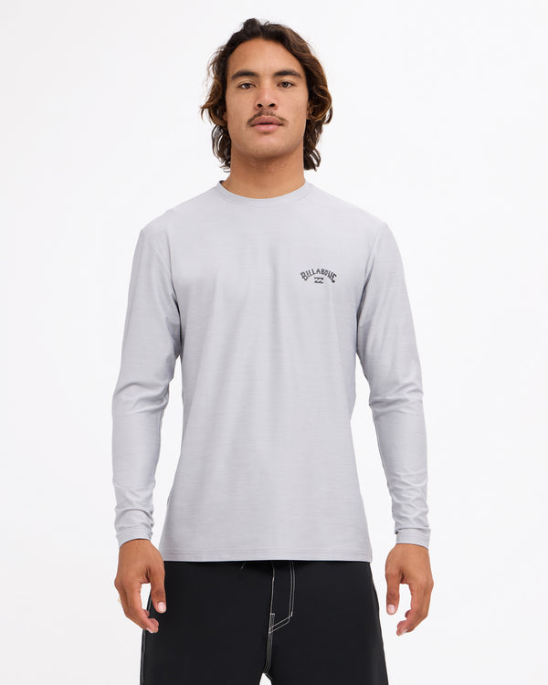 Mens Shoreline UPF 50 Long Sleeve Rash Vest