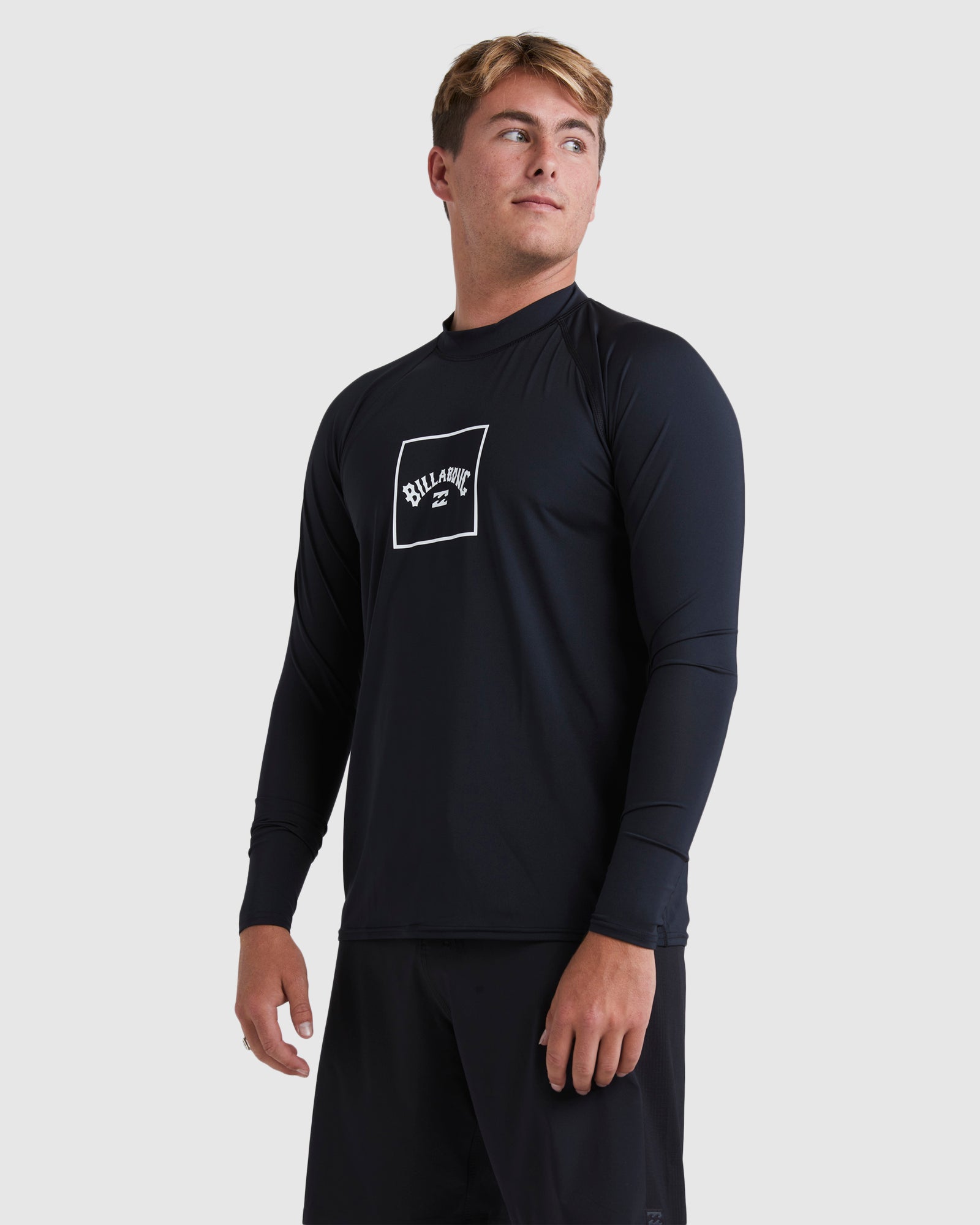 Mens Boxed Arch Long Sleeve Rash Vest