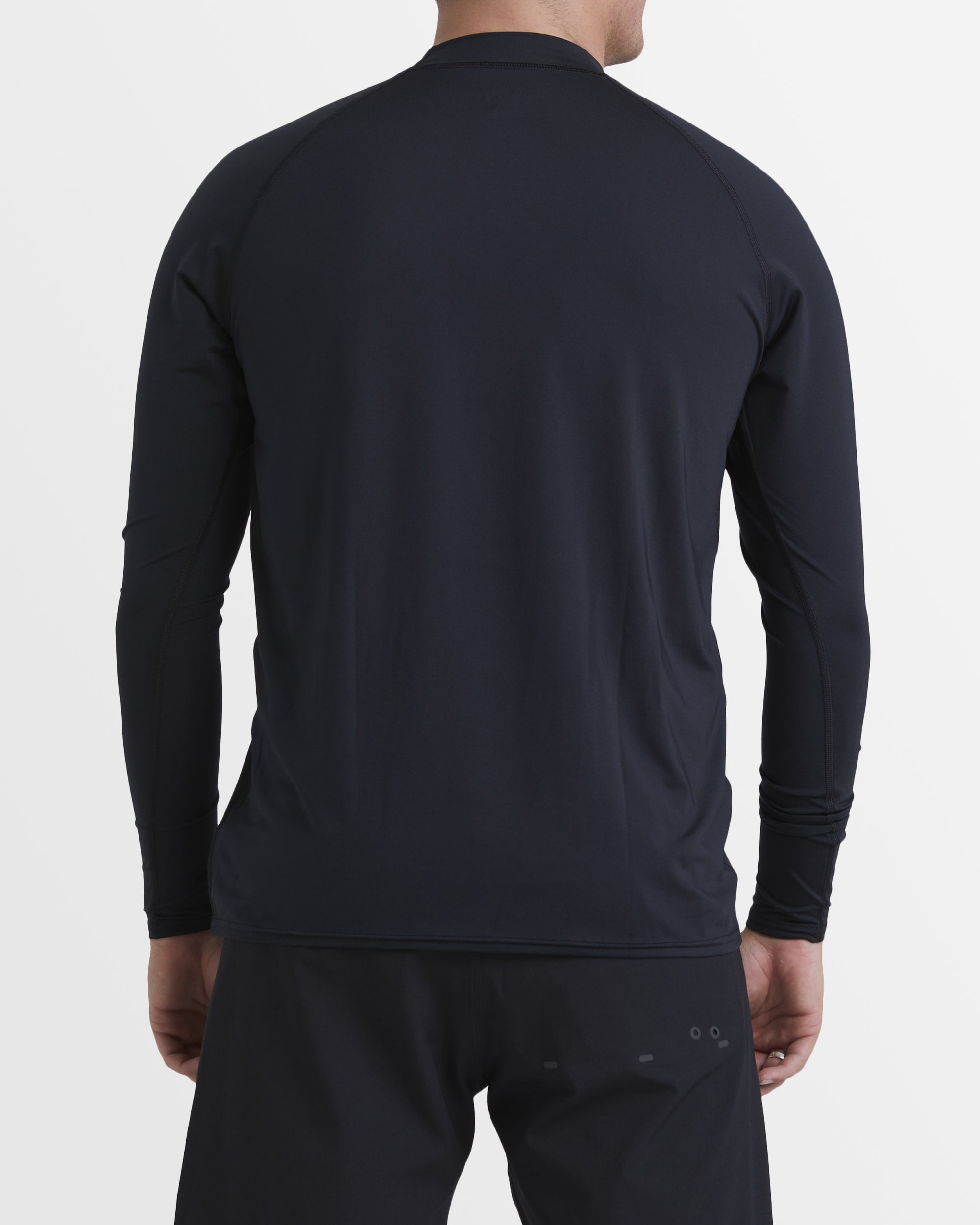 Mens Boxed Arch Regular Fit Long Sleeve Rash Vest
