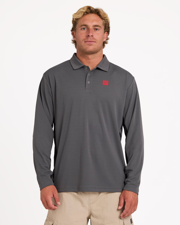 Mens Strike Mission Fisho Long Sleeve Rash Vest