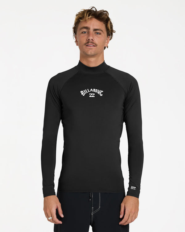 Mens All Day Arch Performance Fit Long Sleeve Rash Vest