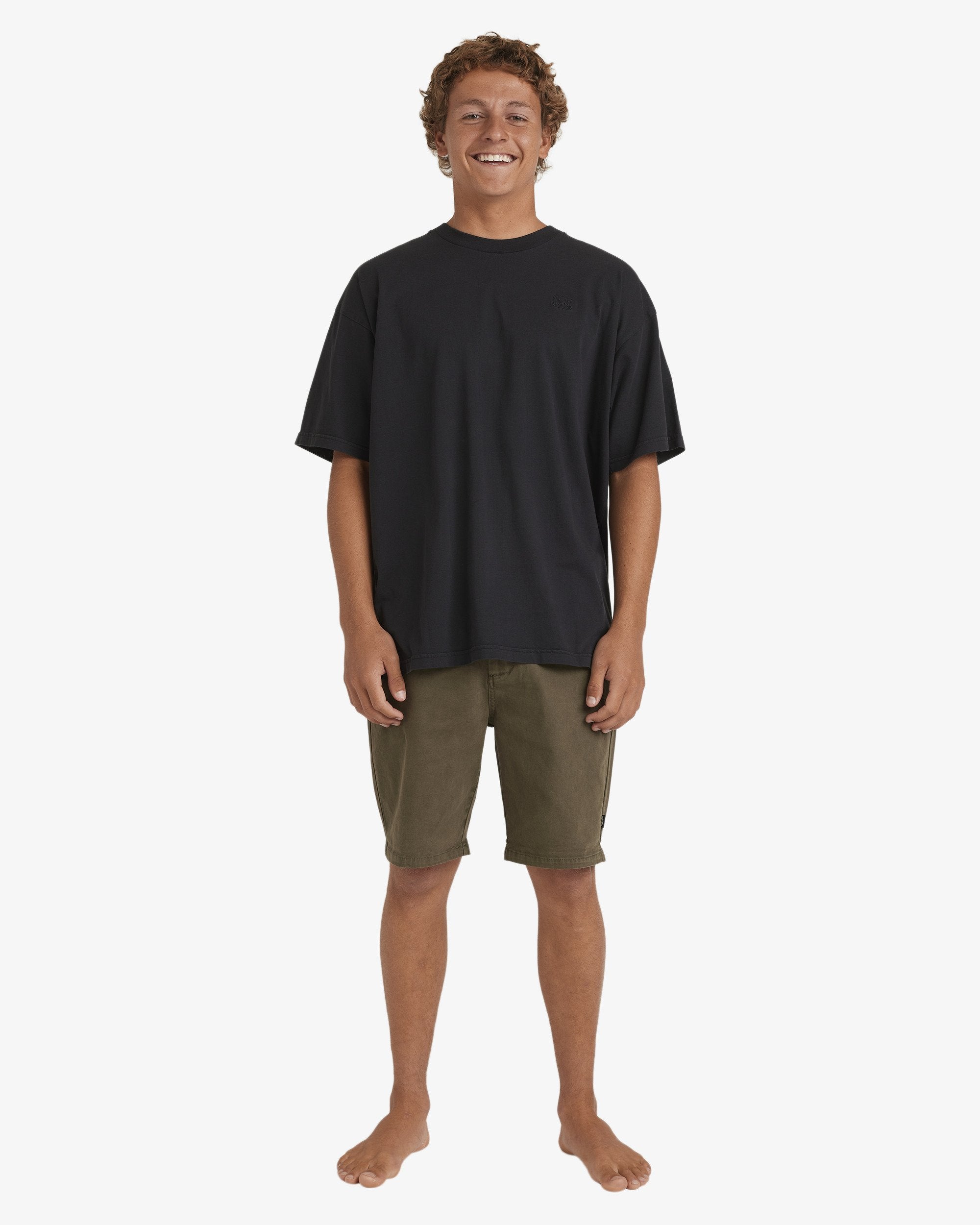 Mens Wave Wash Twill 19" Shorts