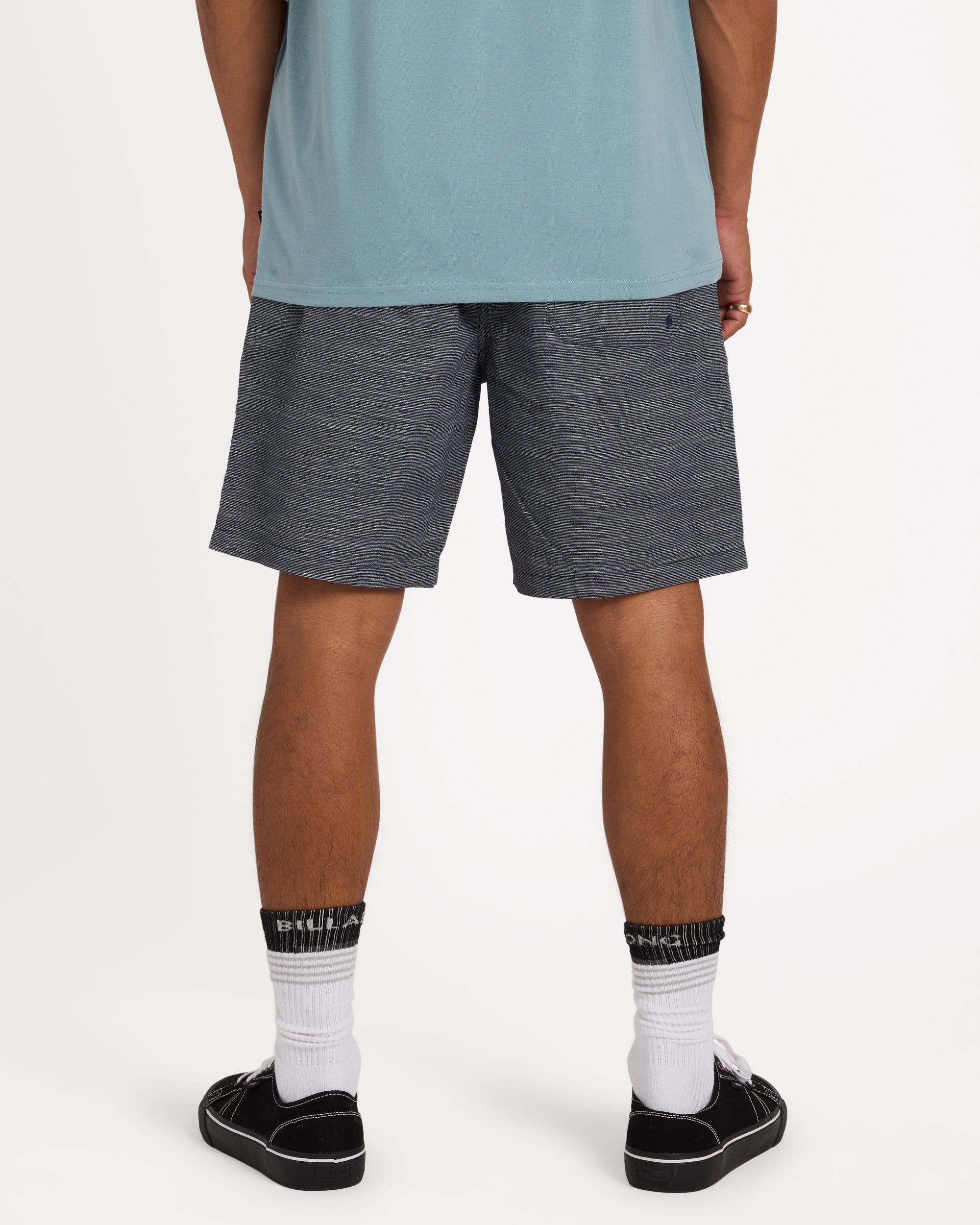 Mens Slub Elastic 21" Shorts