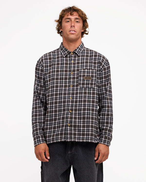 Mens Immortal Flannel Long Sleeve Shirt
