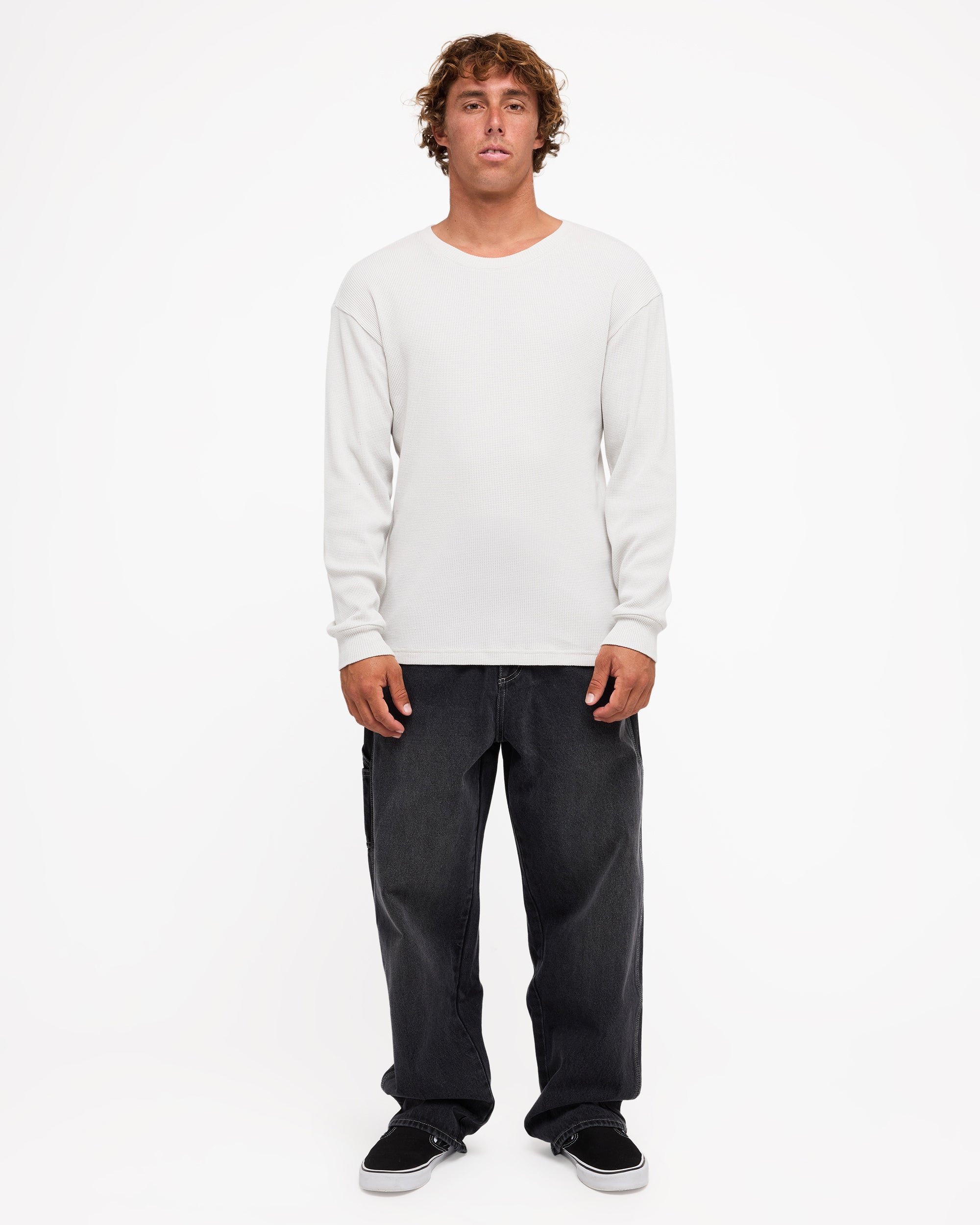 Mens Immortal Waffle Long Sleeve T-Shirt