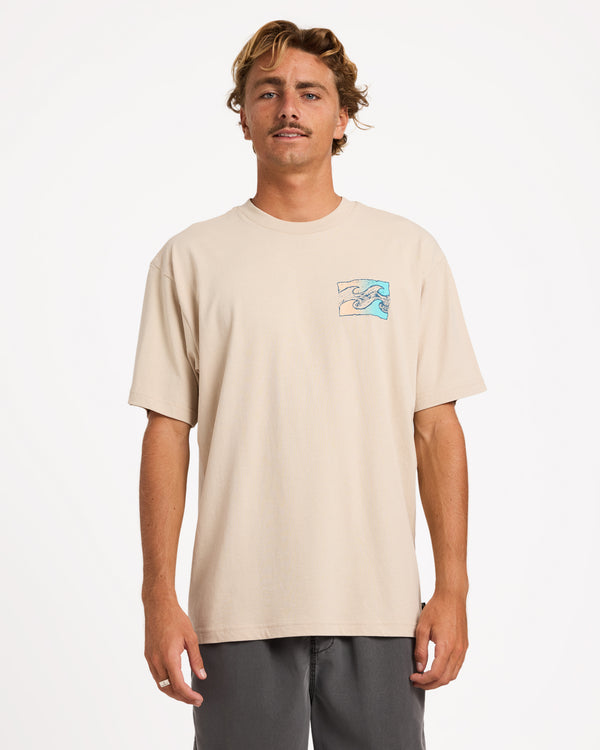Mens Crayon Wave T-Shirt